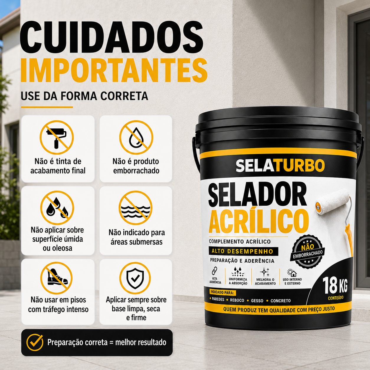 Selador Acrílico 18kg