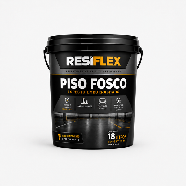 Tinta Resiflex Piso Fosco 900ml 3,6L e 16L
