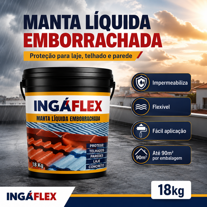 Manta Liquida Ingáflex 3,6kg 12kg 18kg e 45kg