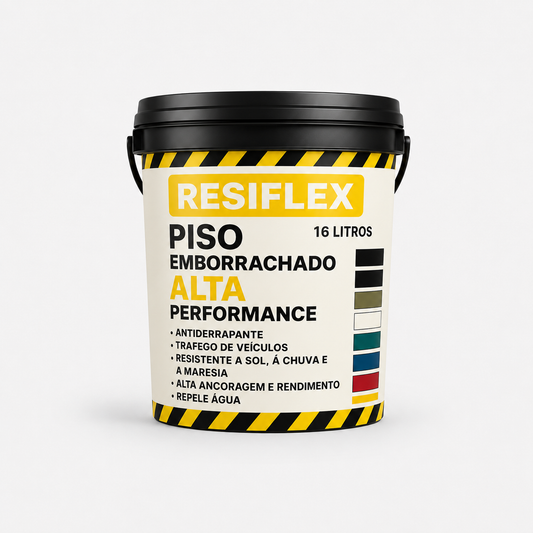Tinta Resiflex Emborrachada para Piso Premium 3,6L e 16L