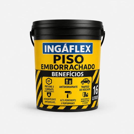 Tinta Emborrachada para Piso Ingáflex 3,6L e 16L