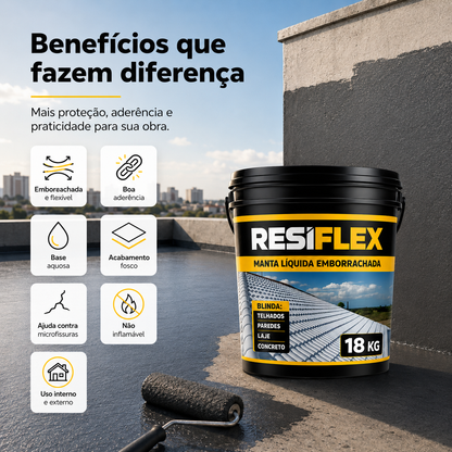 Manta Liquida Resiflex 3,6kg 12kg 18kg e 45kg