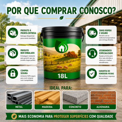 Tinta Óleo Reciclada 5L 18L e 45L