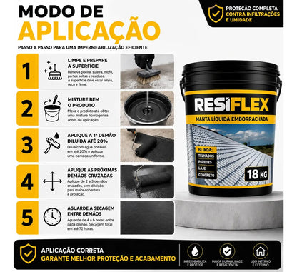 Manta Liquida Resiflex 18kg