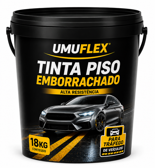 Tinta Emborrachado Para Piso UmuFlex 18kg