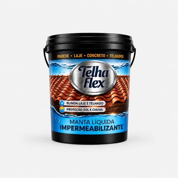 Manta Liquida Telhaflex 3,6kg 12kg 18kg e 45kg