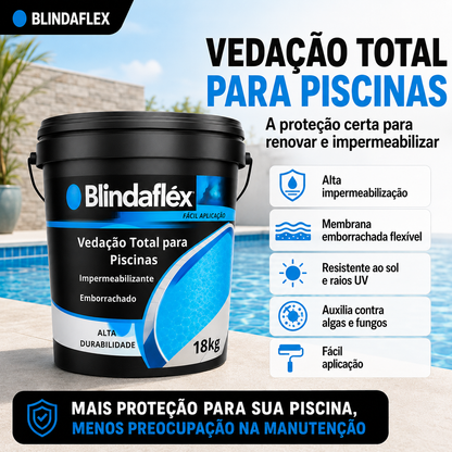 Tinta para Piscina Blindaflex 3,6kg 18kg e 45kg