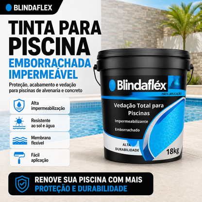 Tinta para Piscina Blindaflex 3,6kg 18kg e 45kg