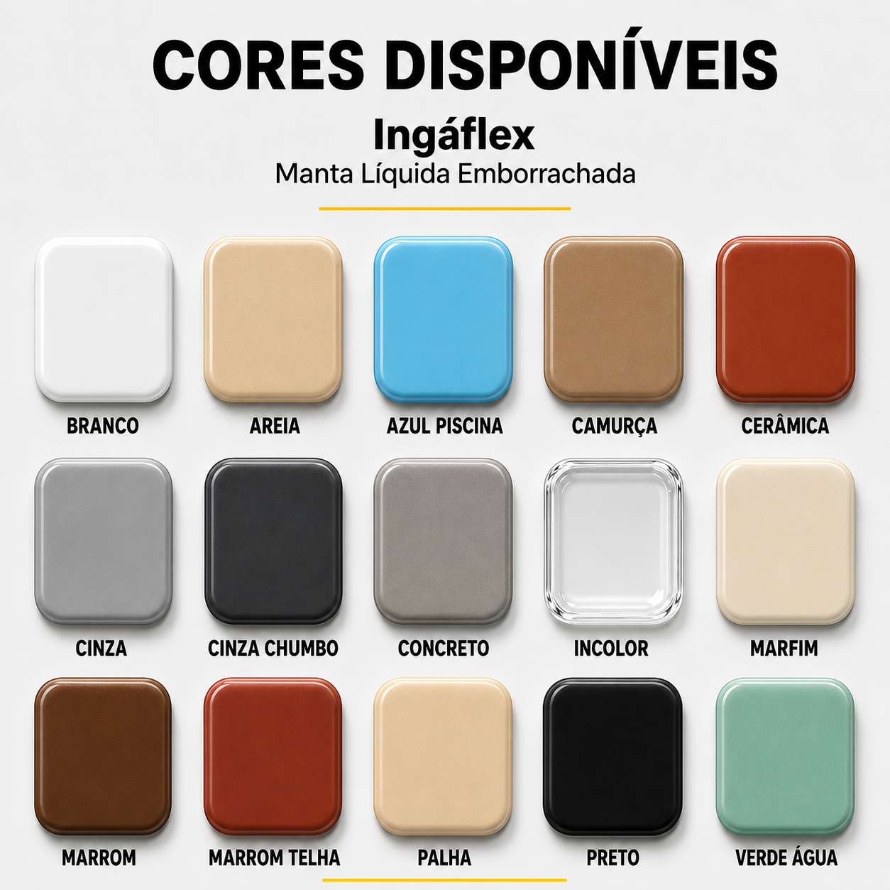 Manta Liquida Ingáflex 3,6kg 12kg 18kg e 45kg