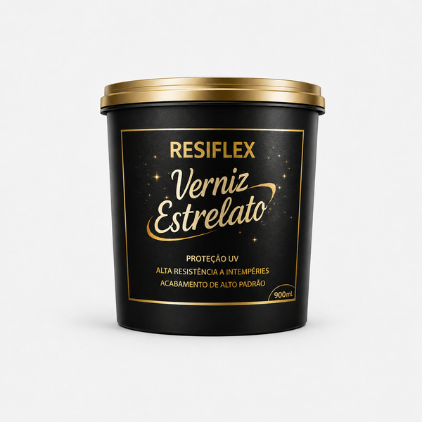Verniz Estrelado Resiflex 900ml e 3,6L